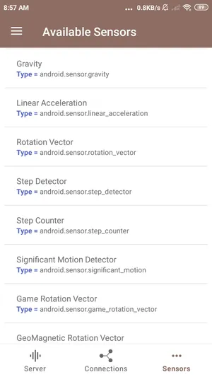 Sensor Server